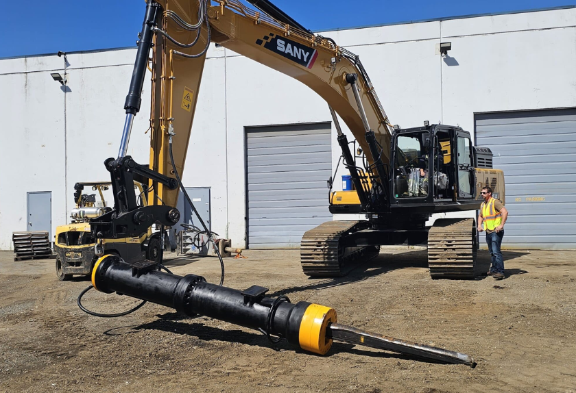 Demolition Splitter Rental